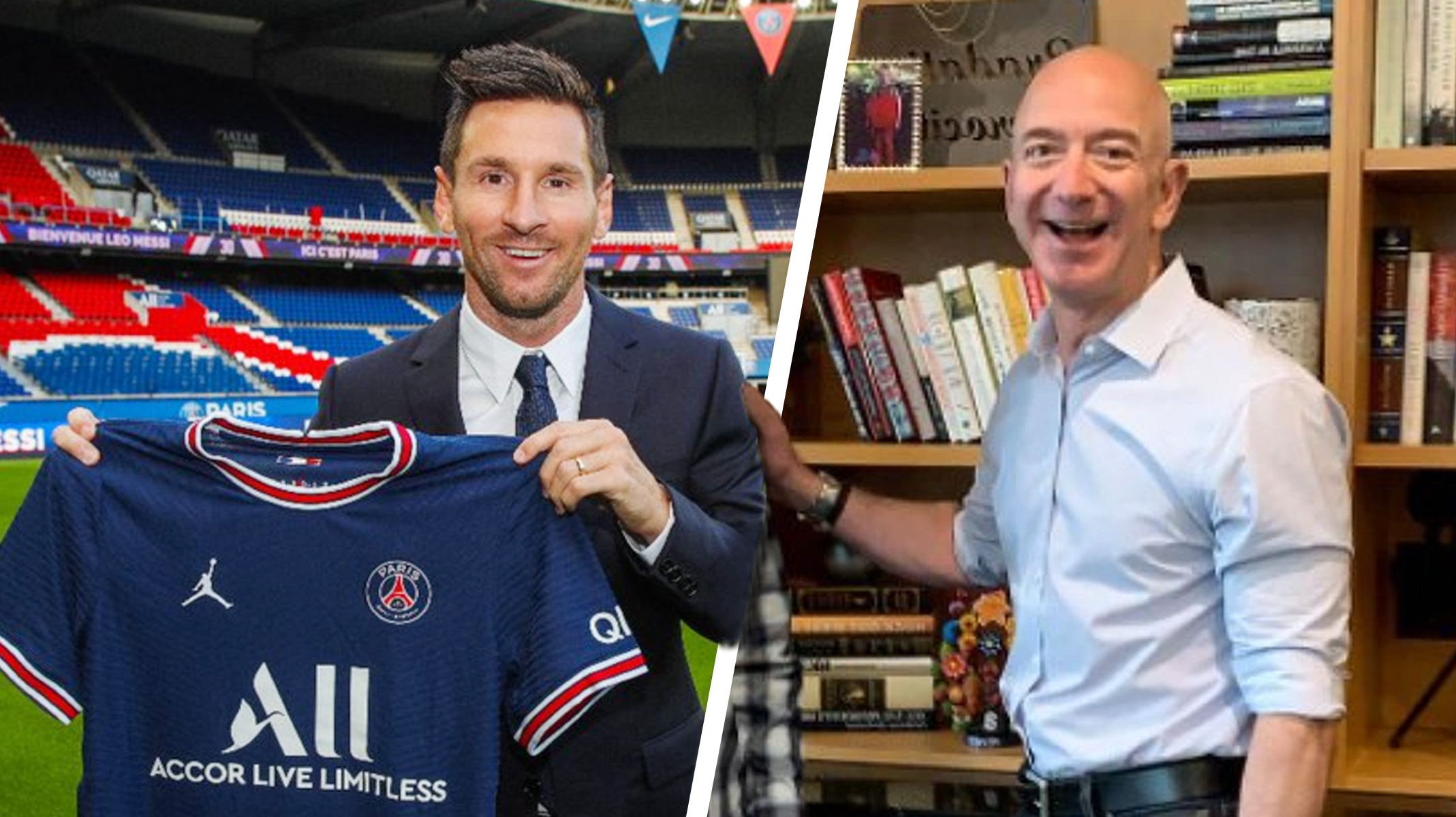 Messi aumentaría la fortuna de Jeff Bezos dueño de Amazon Soy Referee