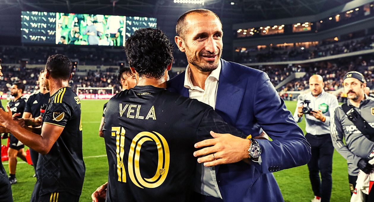 Chiellini Llega Al Lafc Y Se Rinde Ante Carlos Vela Hizo La Historia