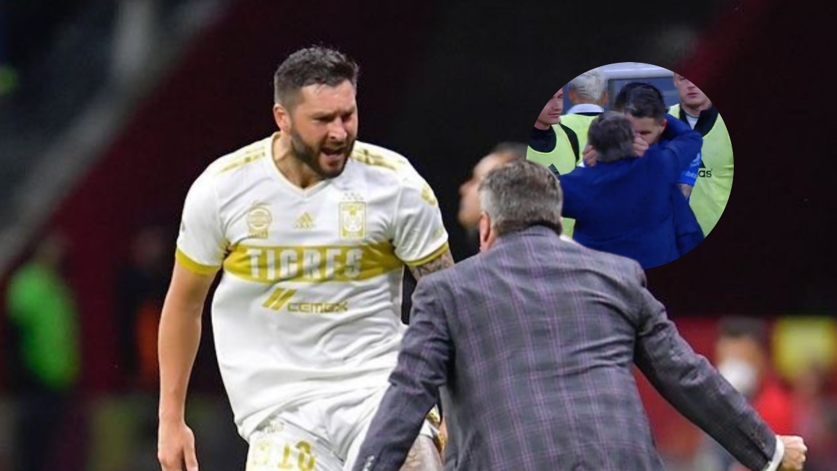 Video El Beso Entre Gignac Y El Piojo Herrera En El Gol De Tigres