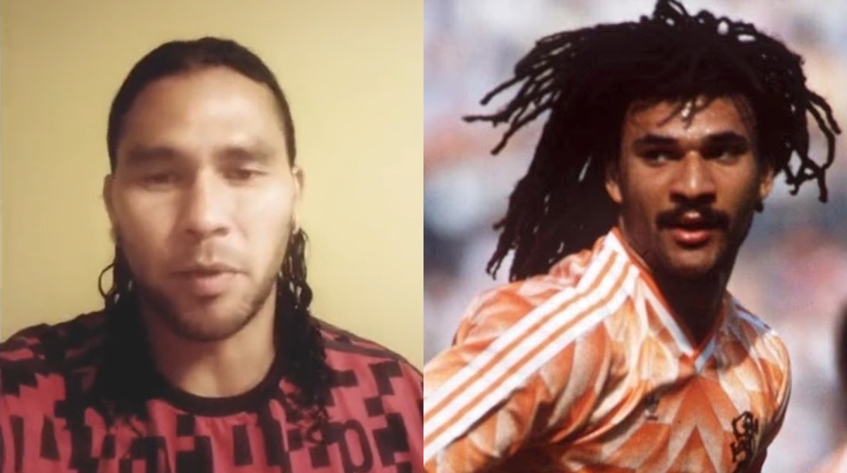 La Reacci N De Ruud Gullit Al Conocer A Gullit Pe A Video Soy Referee