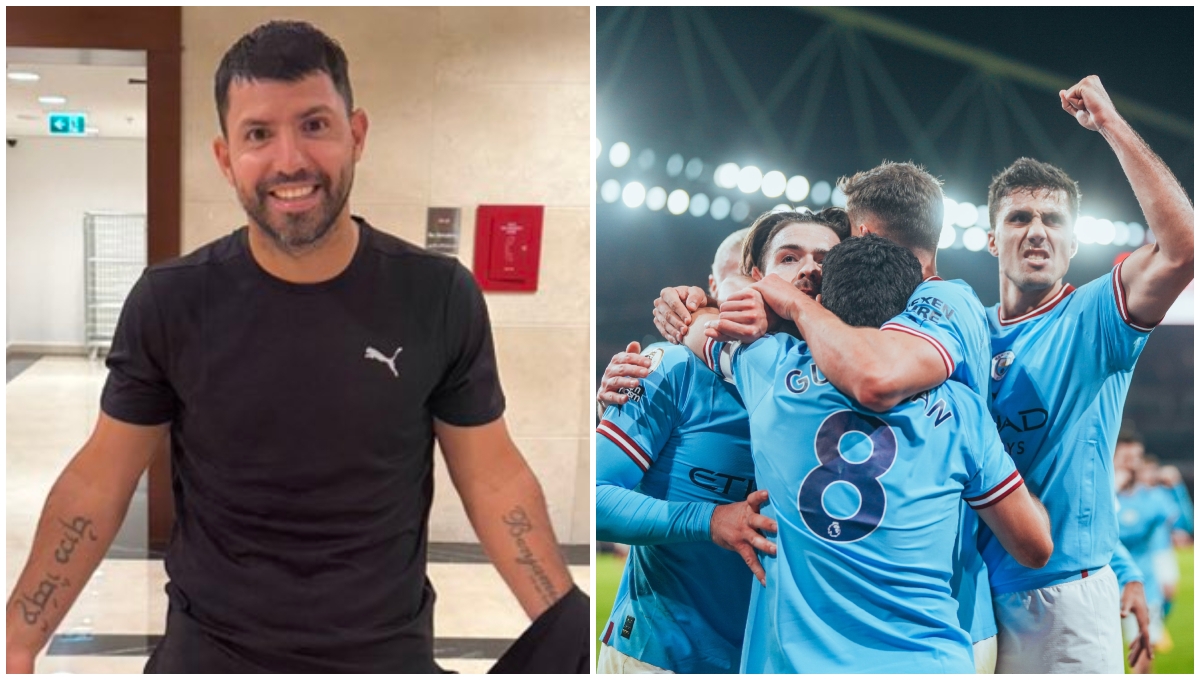 Kun Agüero gana importante apuesta tras la victoria del Manchester