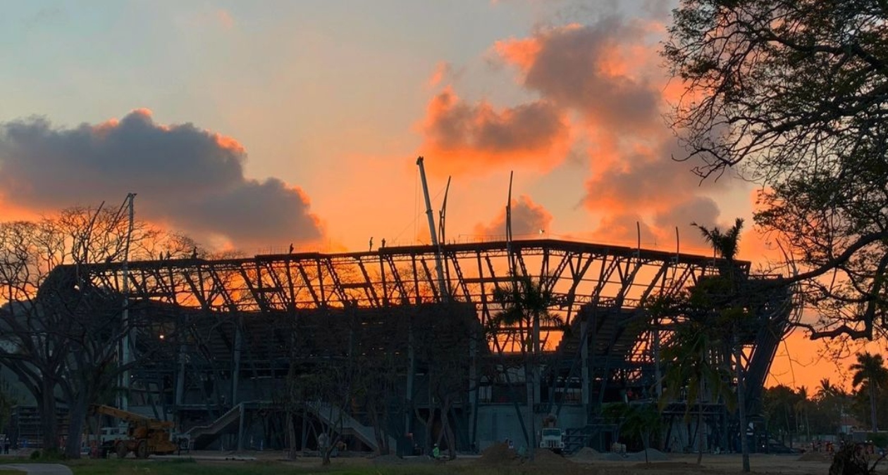 Nuevo Estadio Para El Abierto Mexicano De Acapulco Pr cticamente Listo 
