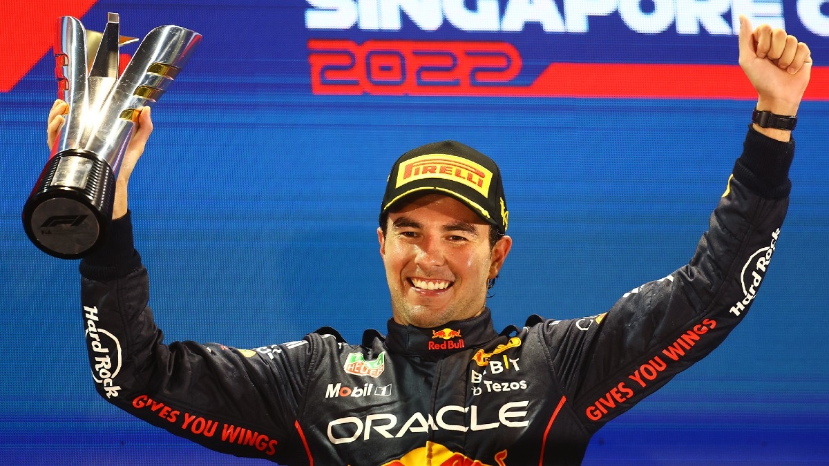 GP Singapur: ‘Checo’ queda feliz con el triunfo: “Fue mi mejor actuación en F1”