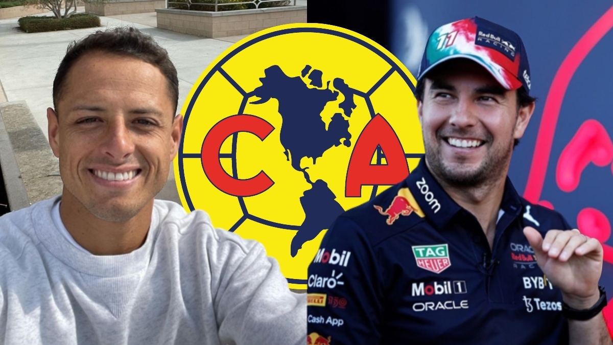 'Checo' Pérez le pide a 'Chicharito' olvidarse de Chivas y fichar con el América