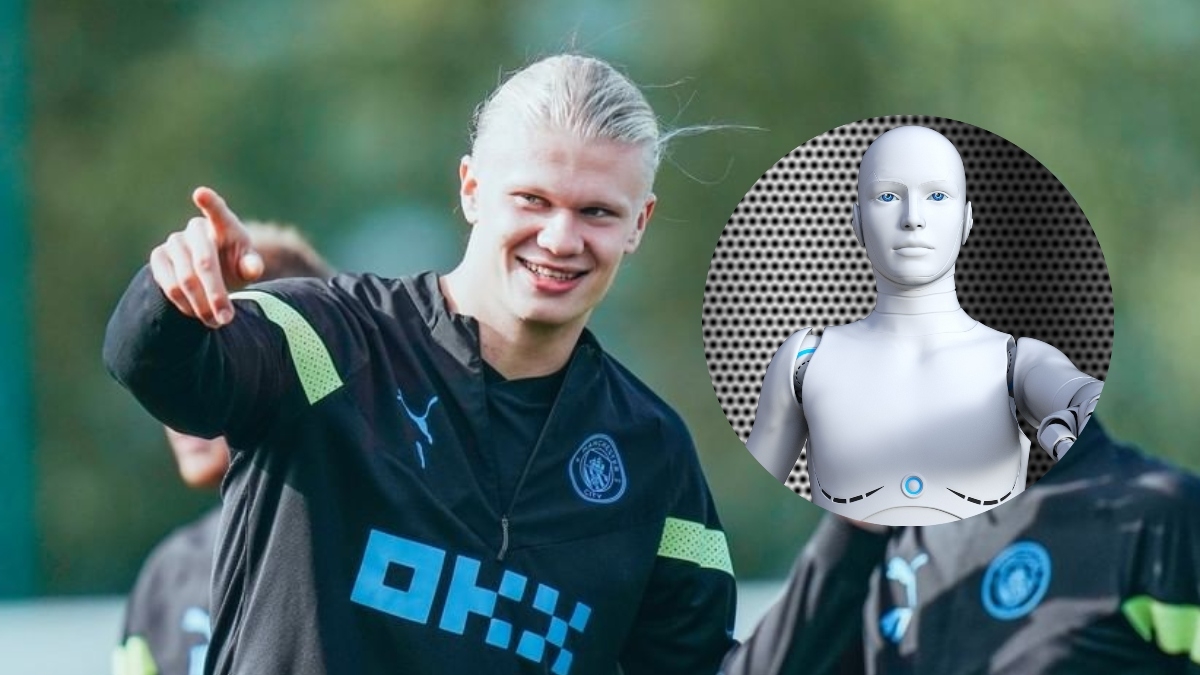 Ingleses firman petición para que Haaland no juegue la Premier League por ser un robot