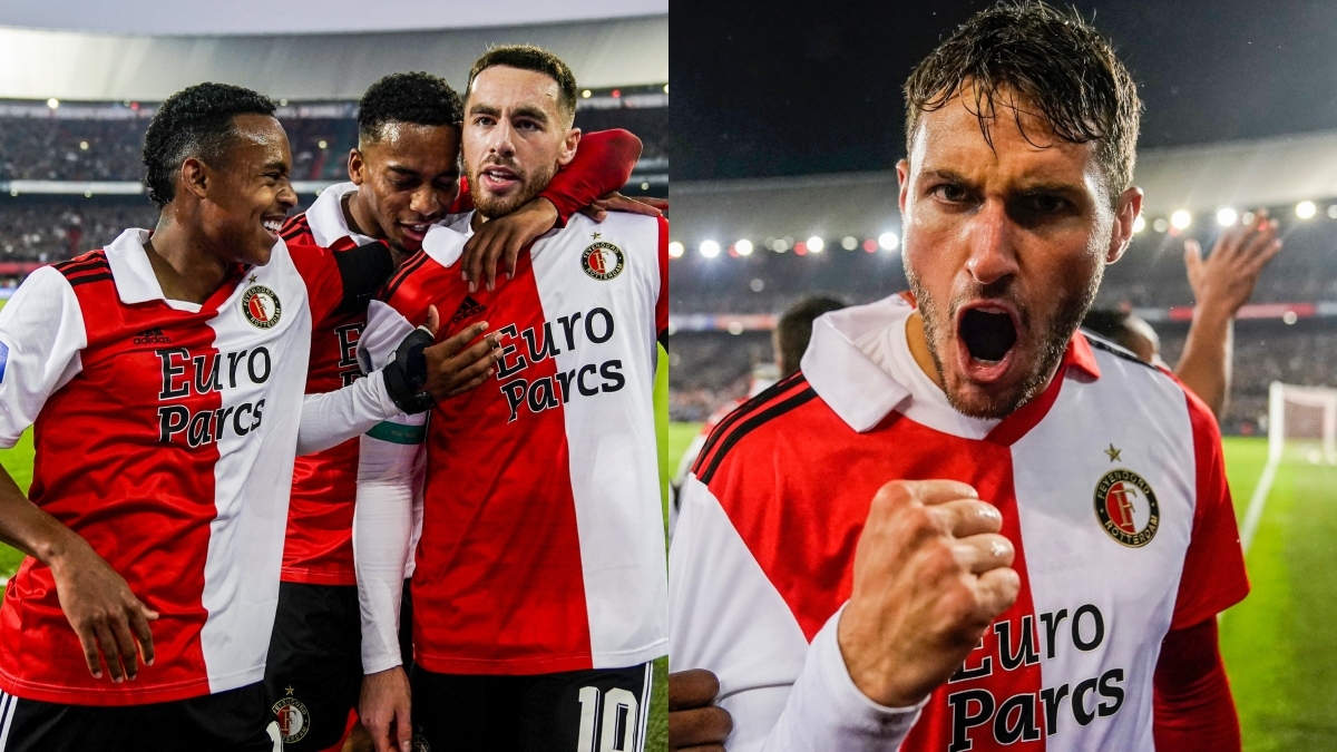 Feyenoord golea al Excelsior y toma liderato de Eredivisie; Santi Giménez fue titular