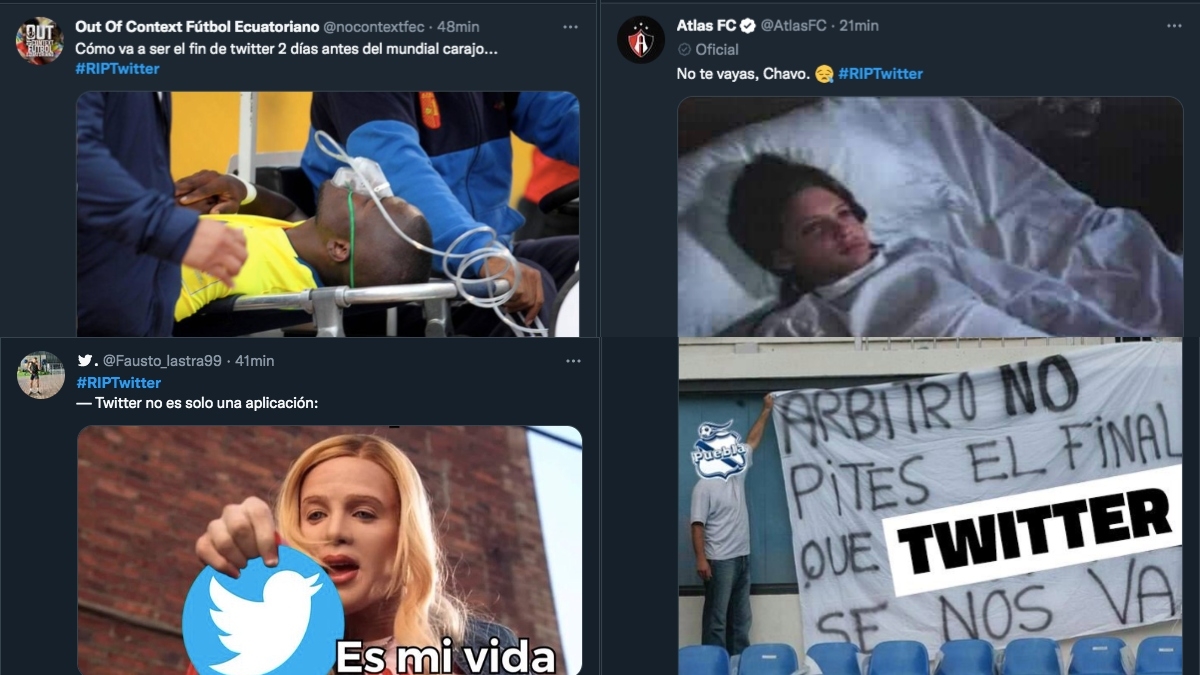 RIPTwitter: Los mejores memes del mundo del futbol en el 'adiós' a la red  social | Soy Referee