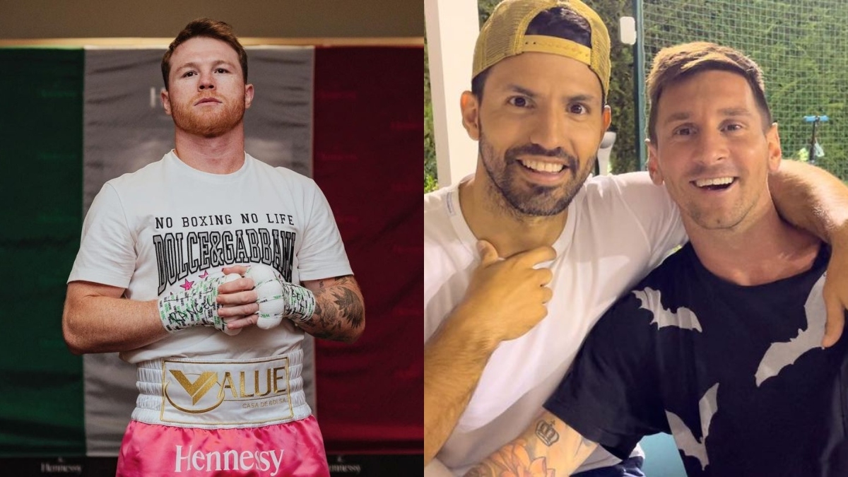 "Te ganaste el odio de Argentina", la respuesta del 'Kun' Agüero al 'Canelo' Álvarez
