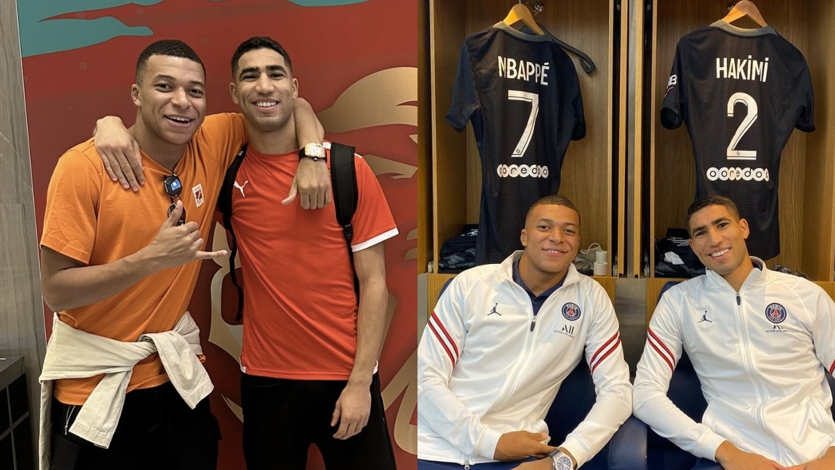Francia vs Marruecos: Hakimi y Mbappé, la amistad que definirá un pase a la Final de Qatar 2022