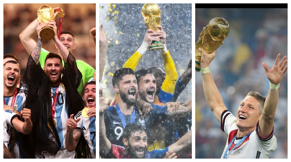 Qatar 2022: Todas las selecciones que han alzado la Copa del Mundo  