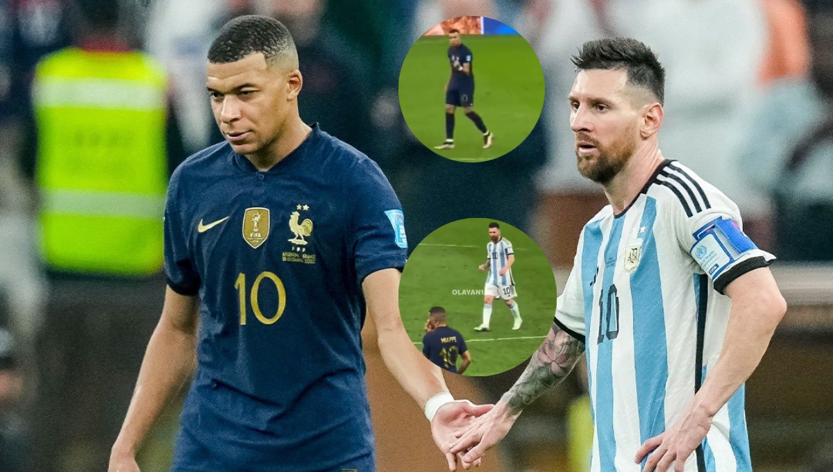 VIDEO: ¿Provocadores? Messi y Mbappé se habrían restregado sus goles en la final de Qatar 2022