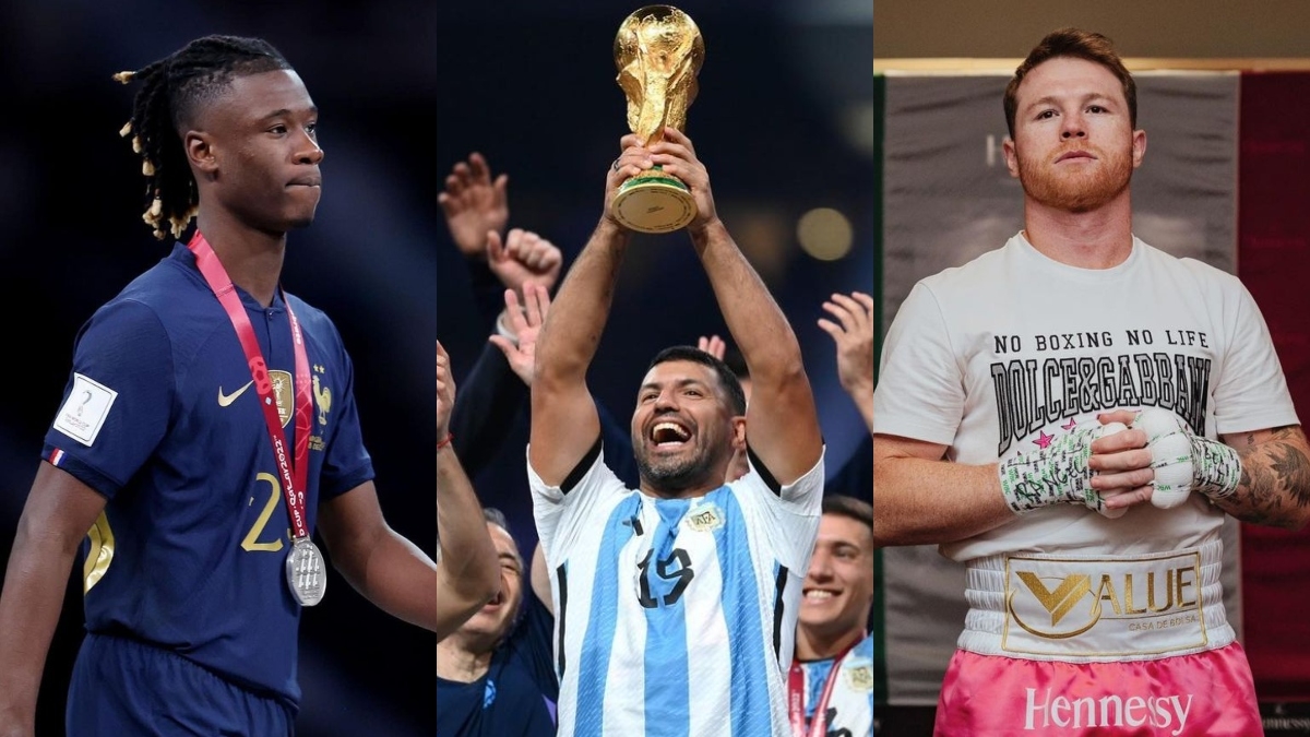 ‘Kun’ Agüero se disculpa con ‘Canelo’ y con Camavinga tras festejos de Argentina