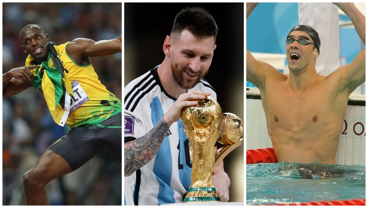 FOTOS: Así se veían Ali, Phelps, Bolt, Messi y los GOATs del deporte cuando eran niños