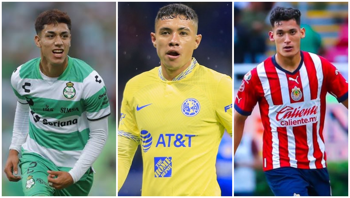 Cinco promesas de la Liga MX destacan entre los mejores jugadores