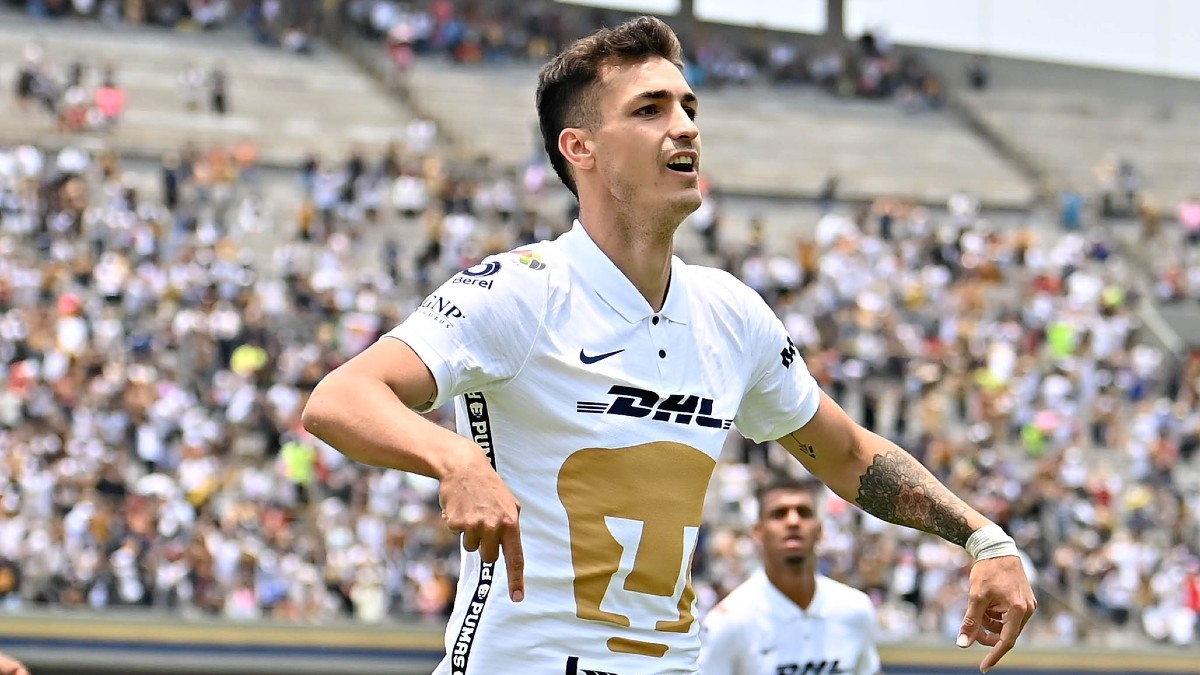 Pumas vence a Pachuca con doblete de Dinenno y clasifica a repechaje