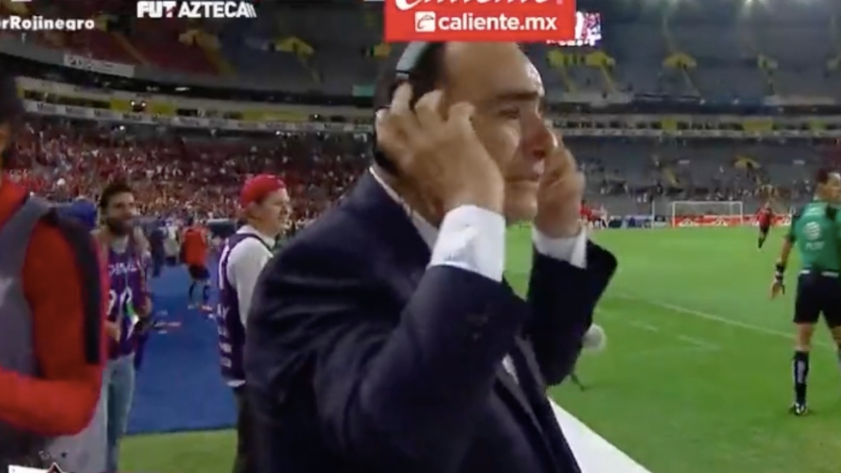 David Medrano enloquece y se conmueve con el gol de Quiñones a Tigres