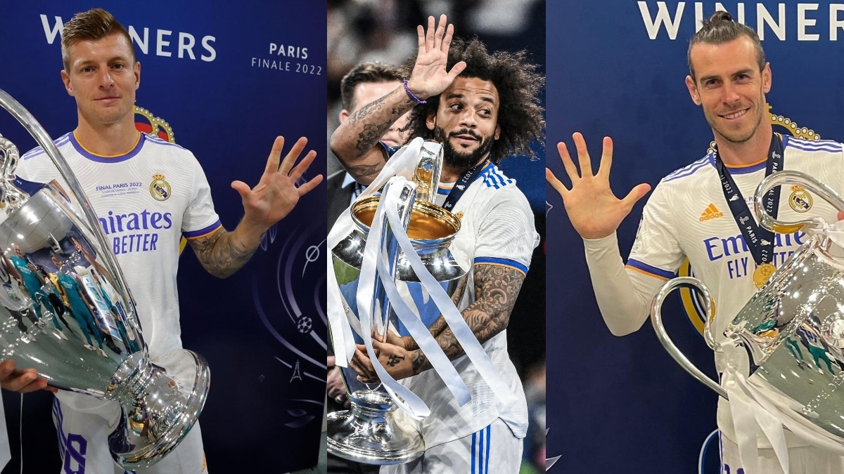 Los actuales futbolistas del Real Madrid que alcanzaron las cinco
