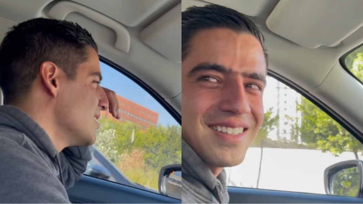 La emotiva reacción de Andrés Vaca tras ver el ultrasonido de su hijo Ían