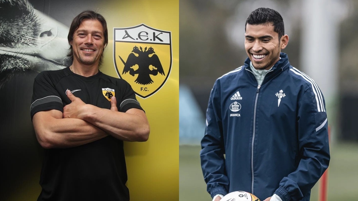 Matías Almeyda, feliz por volverse a reunir con Orbelín Pineda en Grecia