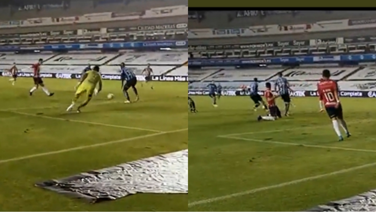 ¡Ayúdame tantito! Santiago Ormeño falla gol claro y comete penal en empate de Chivas