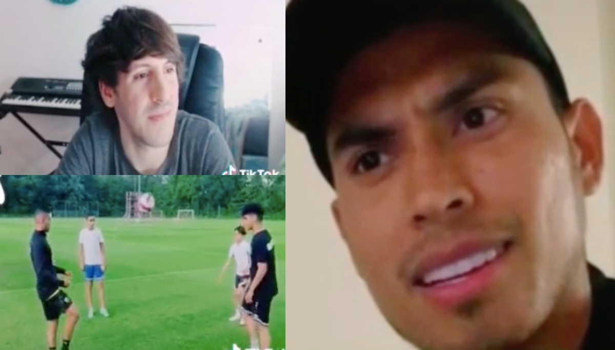 Tiktoker "doxea" a Orbelín Pineda en un entrenamiento del AEK Atenas