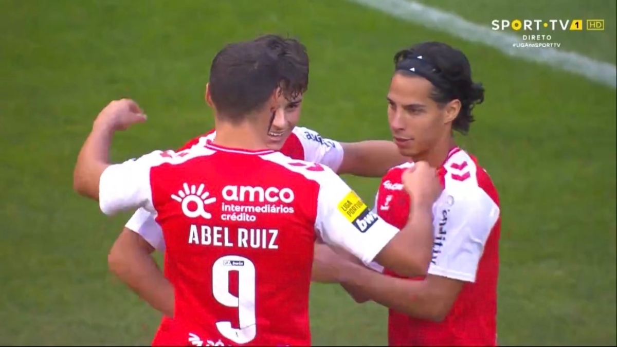 VIDEO: Diego Lainez da asistencia en la goleada del Braga al Marítimo