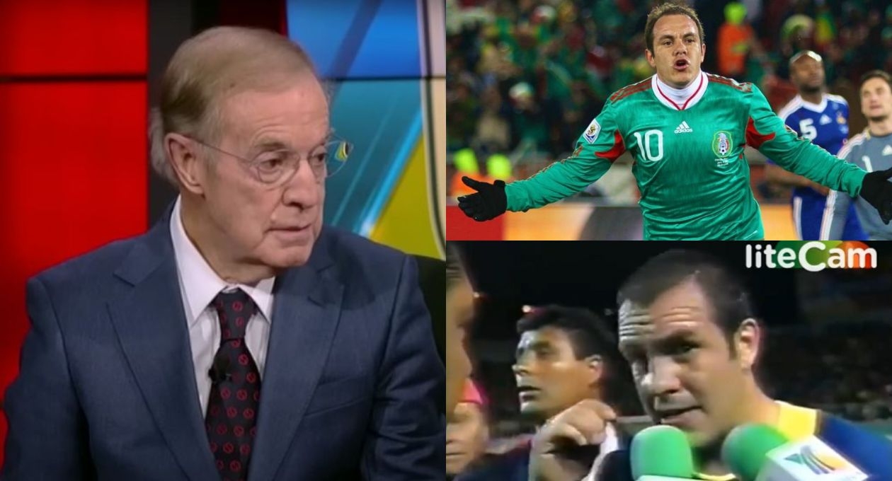 Video Cuauhtémoc Blanco El Día Que Sorprendió Con Un Beso A José Ramón Fernández Soy Referee 9590