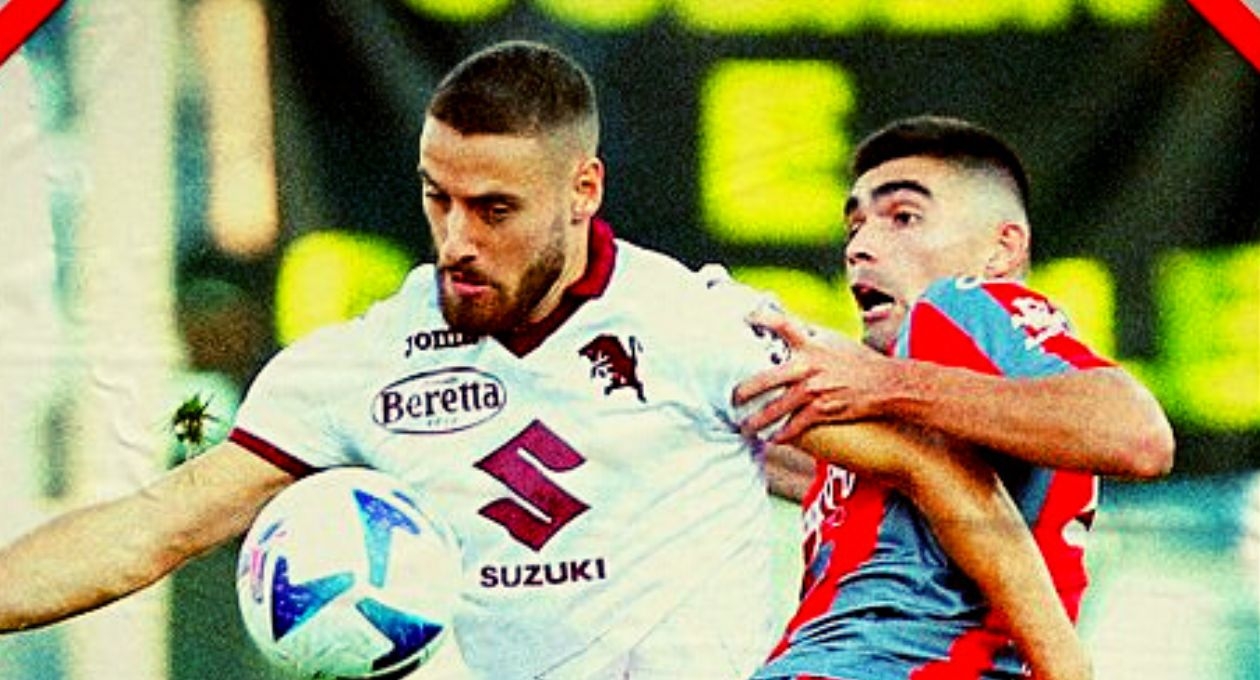 Johan Vásquez regresa a la titularidad en la derrota del Cremonese ante el Torino