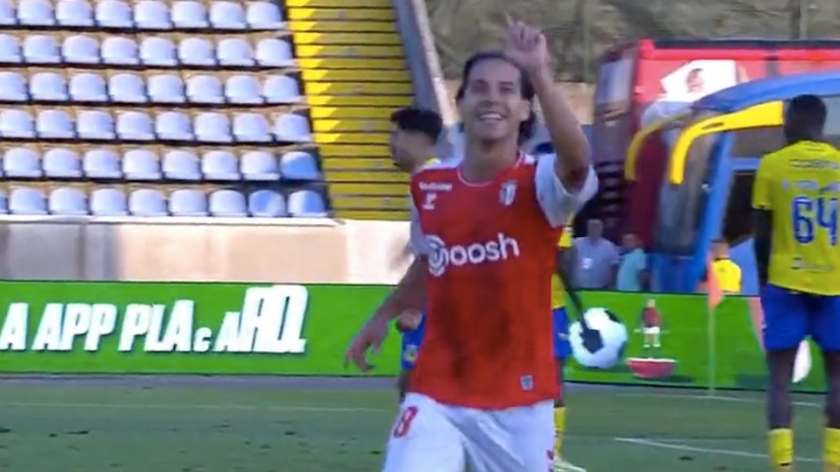 VIDEO: Diego Lainez anota gol ‘chusco’ en la victoria del Braga sobre Arouca