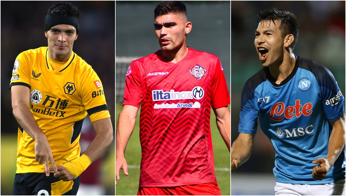 Mexicanos en Europa: Futbolistas a seguir en la temporada 2022-2023