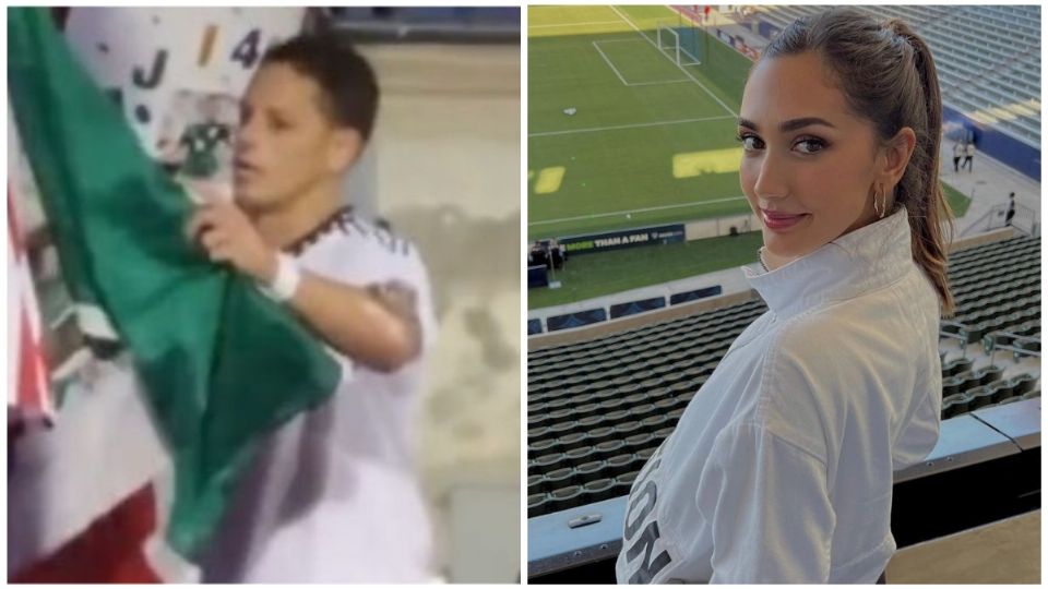 Nicole McPherson salió en defensa de su novio, Javier 'Chicharito' Hernández.