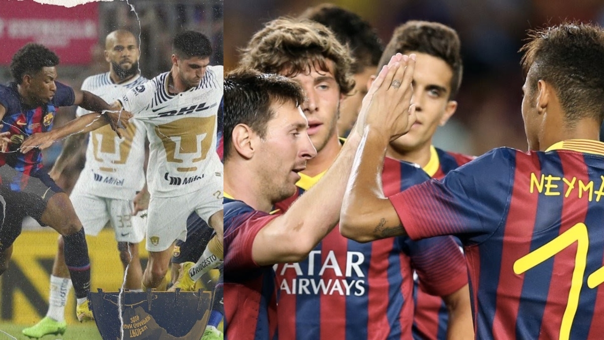 Pumas protagoniza la tercera mayor goleada en la historia del Joan Gamper