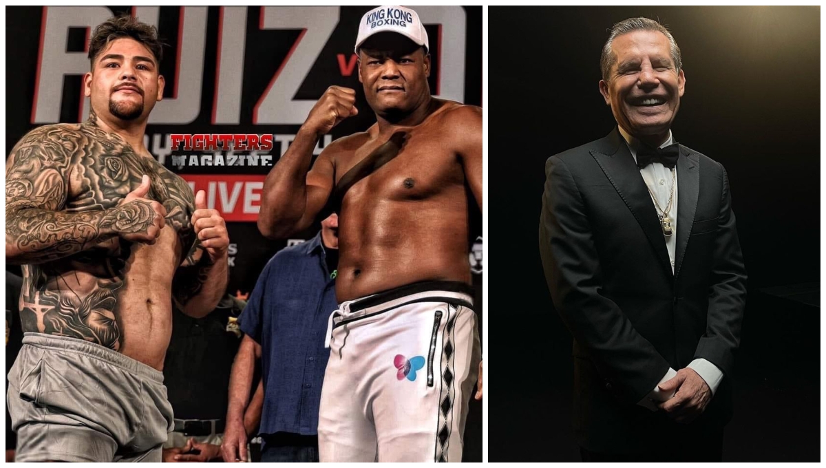 Andy Ruiz le responde a Julio César Chávez por llamarlo “huev...n” en transmisión
