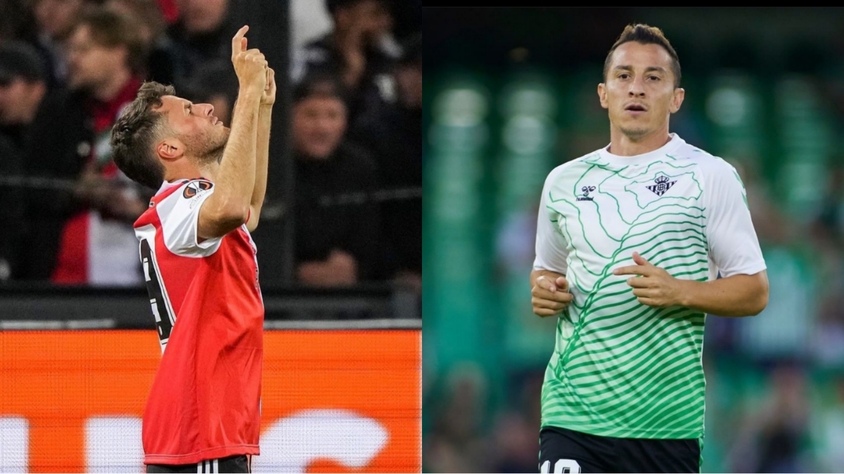 Europa League: Santiago Giménez y Andrés Guardado brillan en la jornada 2; ¿y Lainez?