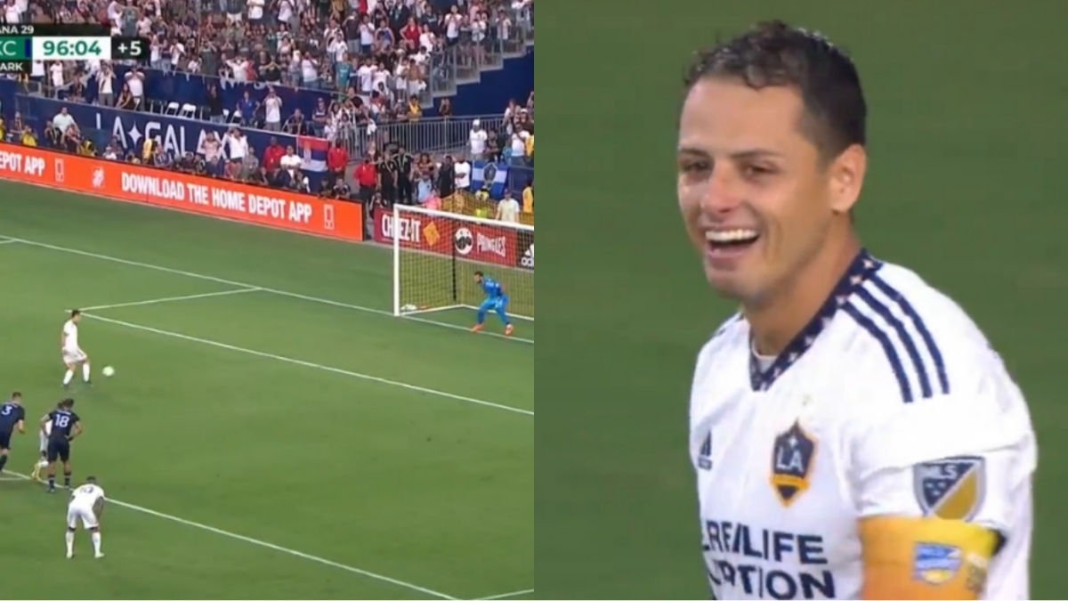 VIDEO: 'Chicharito' hace el ridículo al fallar penal 'a lo Panenka' de último minuto