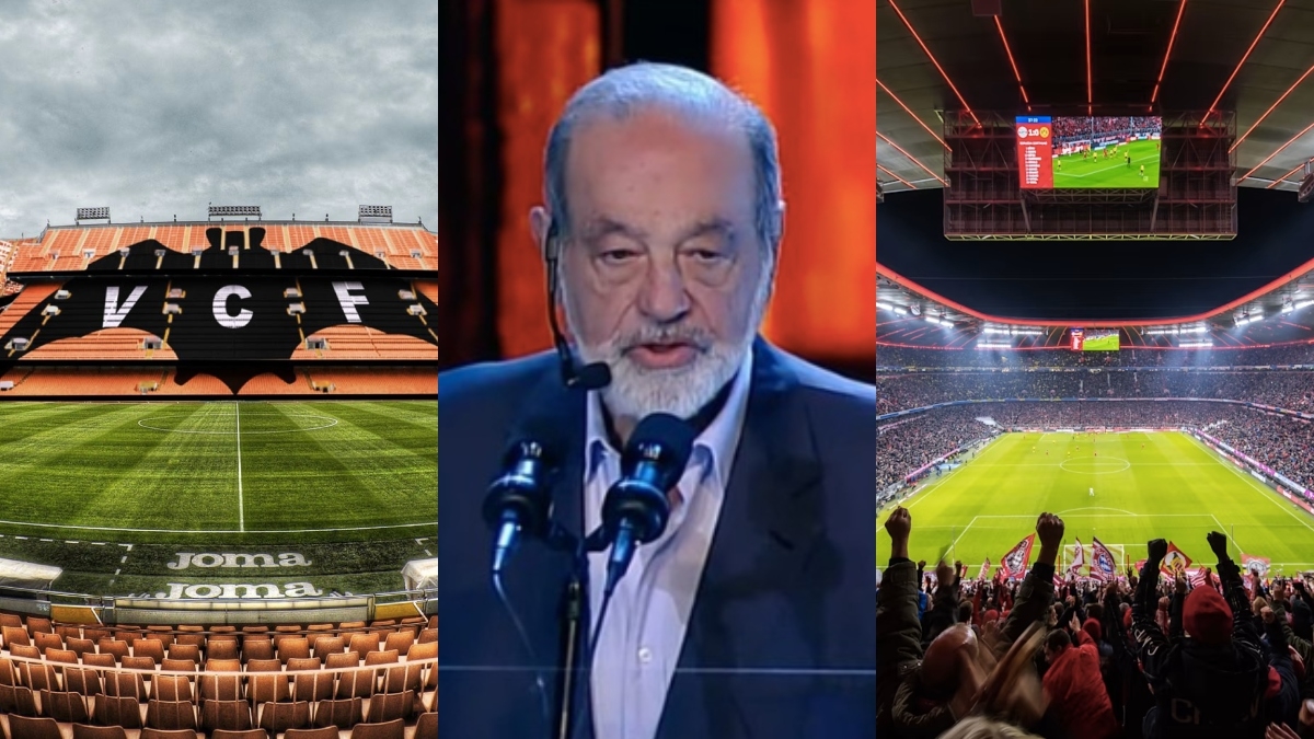 Carlos Slim: Los estadios que ha construido en el futbol de Europa