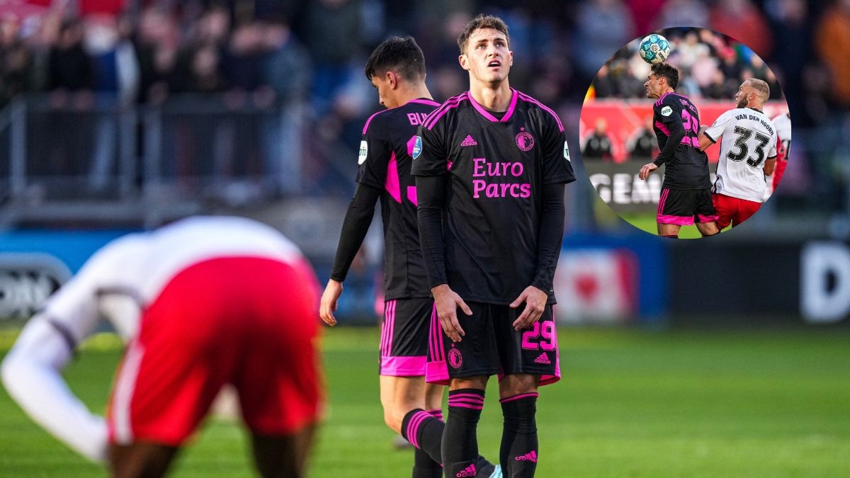 VIDEO: Santiago Giménez no puede darle el triunfo al Feyenoord tras anulación de su gol