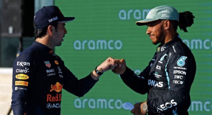 Lewis Hamilton defiende a Checo Pérez y culpa Red Bull de sus malas actuaciones