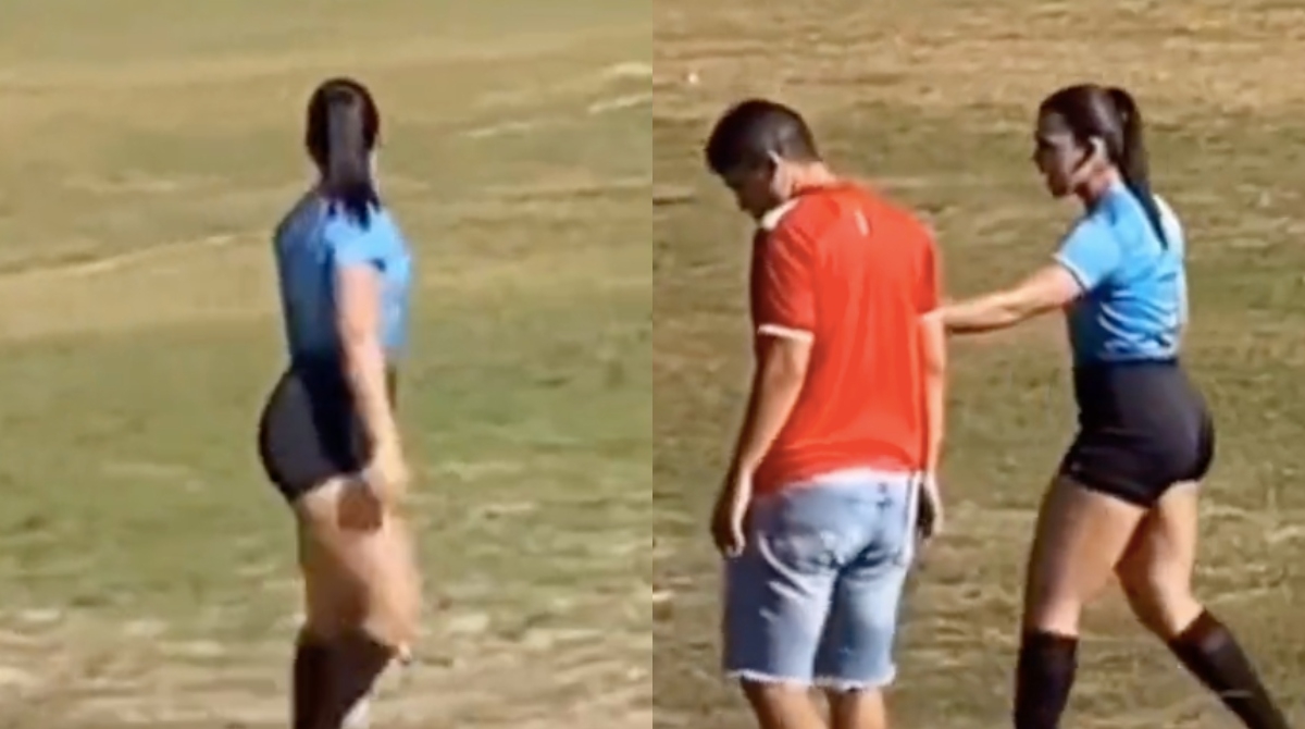 Árbitra abanderada se vuelve viral por su trabajo en el terreno de juego (VIDEO)