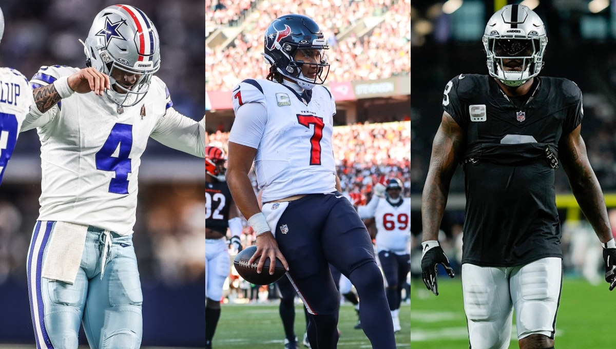 NFL Semana 2023 10: Cowboys destroza a Giants;Texans sorprenden a Bengals y Raiders hunde a Jets