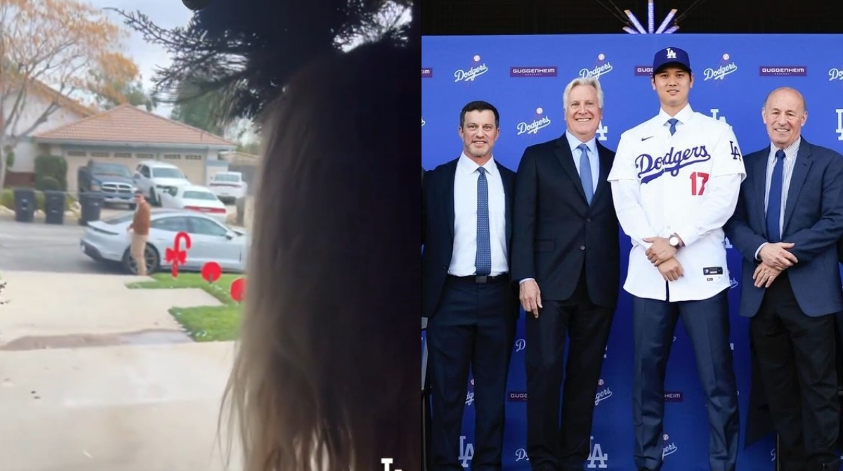 Shohei Ohtani regala auto a esposa de Joe Kelly, su compañero en los Dodgers