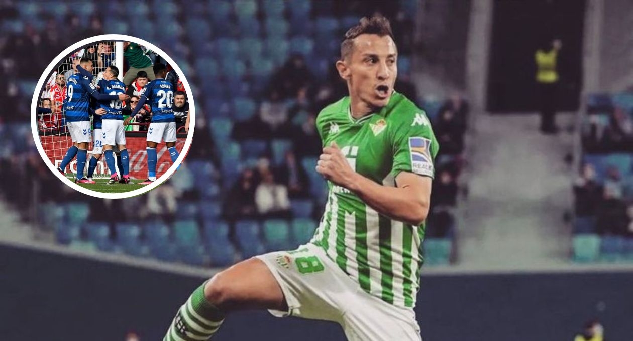 ¡Mejor que Raúl Jiménez! Guardado anota de cabeza y le da el triunfo al Betis sobre el Almería