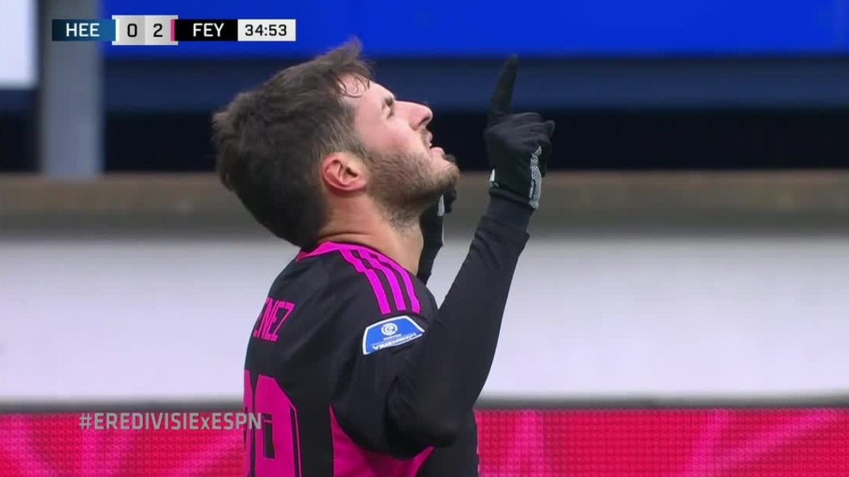 VIDEO: Santiago Giménez se luce con GOLAZO en triunfo del Feyenoord sobre Heerenveen