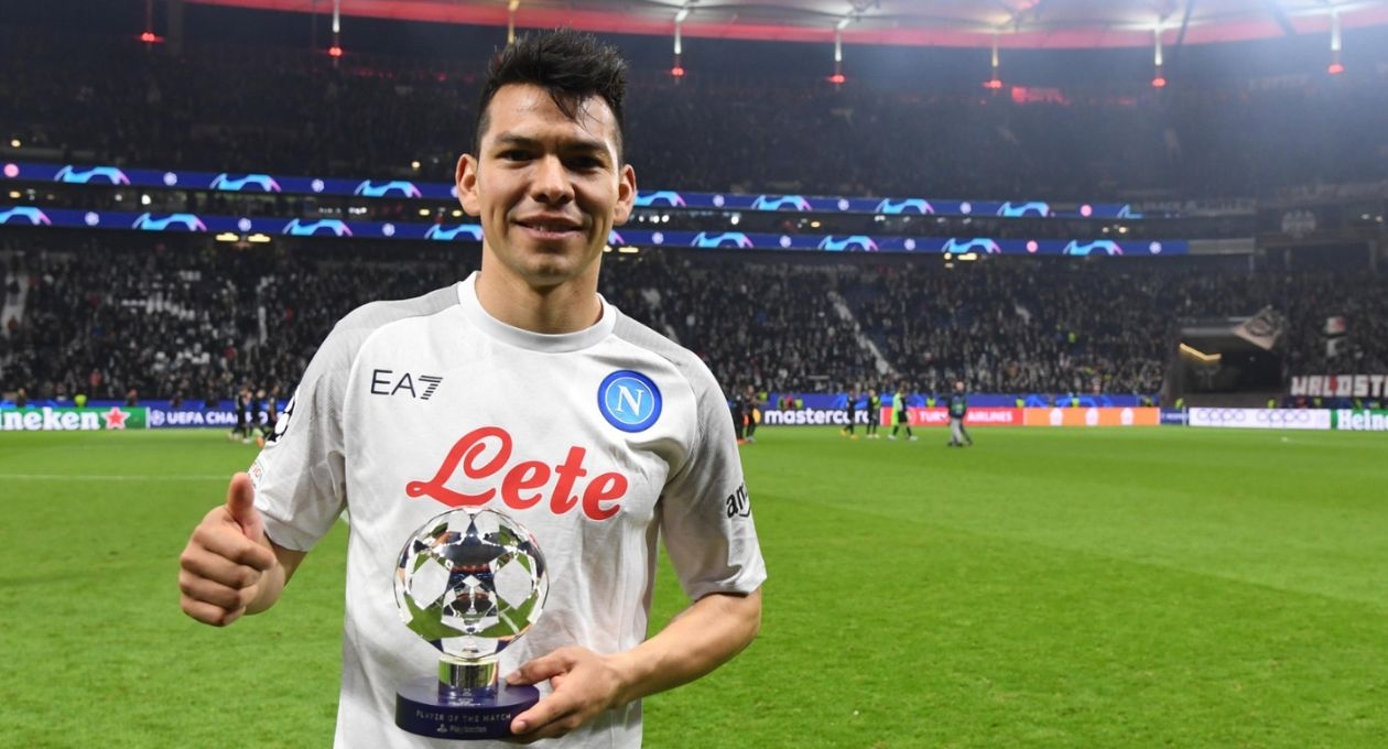 Frankfurt vs Napoli: Con penal fallado y asistencia de 'Chucky' Lozano, los italianos con paso firme en Champions