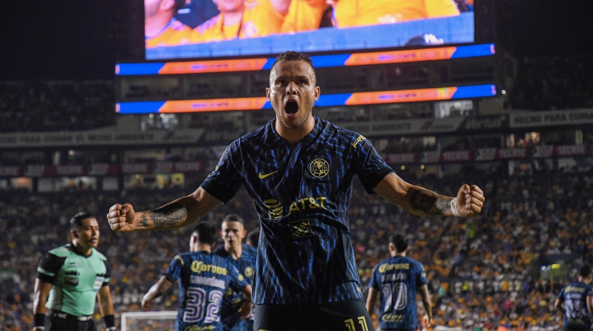 América pasea a Tigres con todo y un GOLAZO del 'Cabecita' Rodríguez