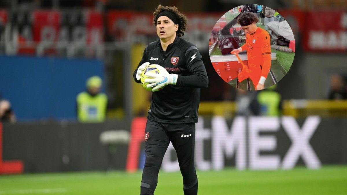 Memo Ochoa sorprende a aficionados del Salernitana con curioso regalo y... ¿habla italiano?