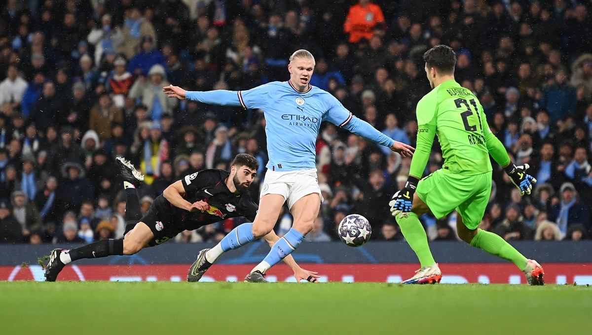 Erling Haaland clasifica al Manchester City en Champions League, ¡tiene más goles que partidos!