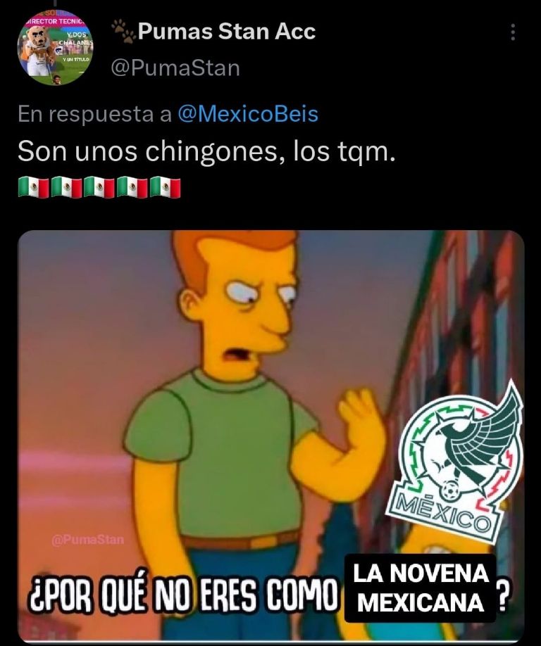 Captura de pantalla de memes de México y Arozarena.