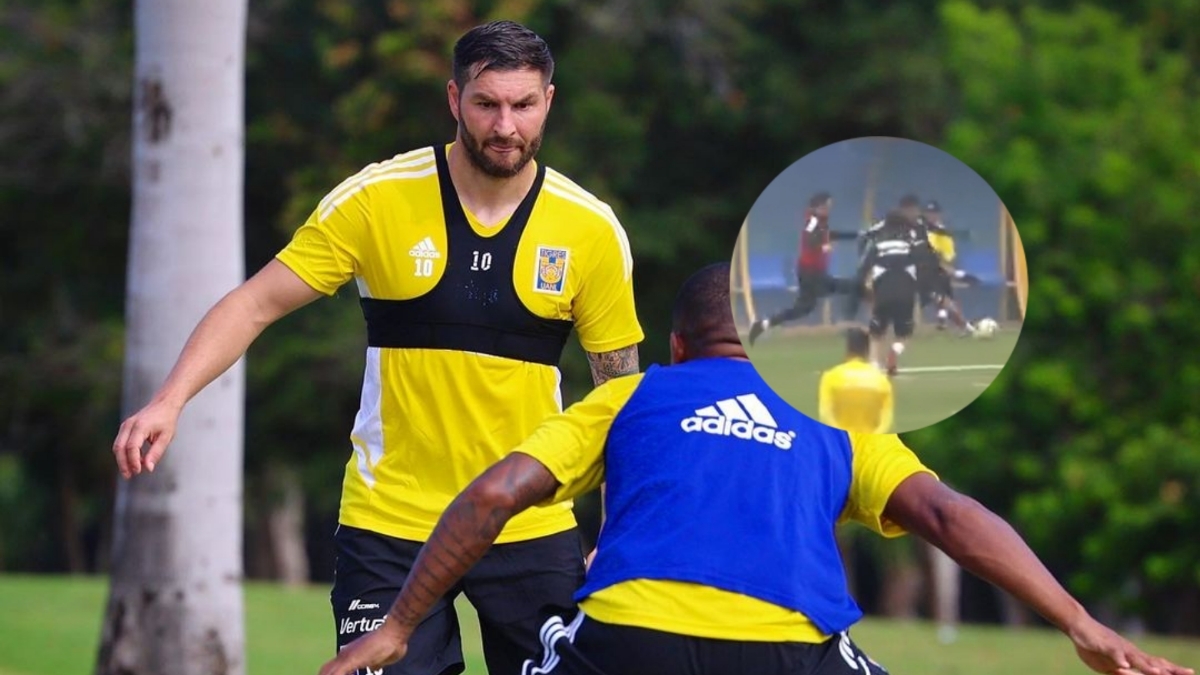 ¡De cárcel! Gignac hace terrible entrada contra canterano de Tigres (VIDEO)