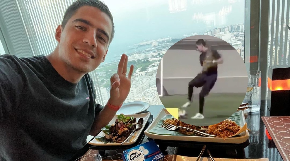 ¡Mejor en los micrófonos! Andrés Vaca y su autogolazo en cascarita de TUDN